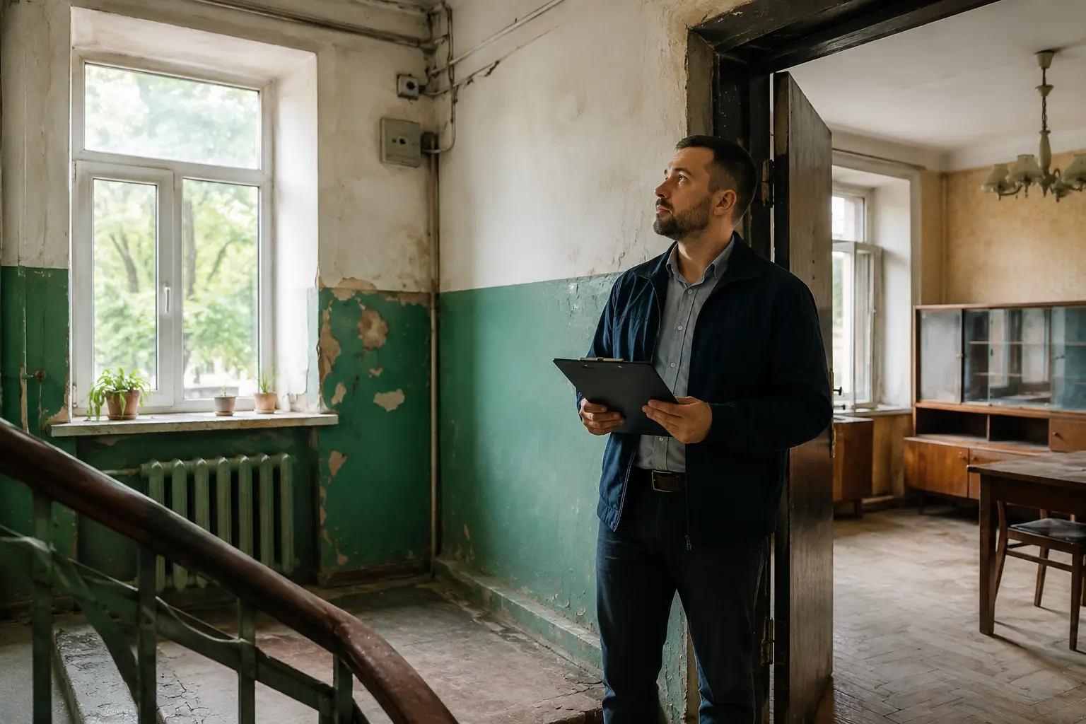 Ілюстрація до матеріалу «Викуп квартири в старому або аварійному будинку»