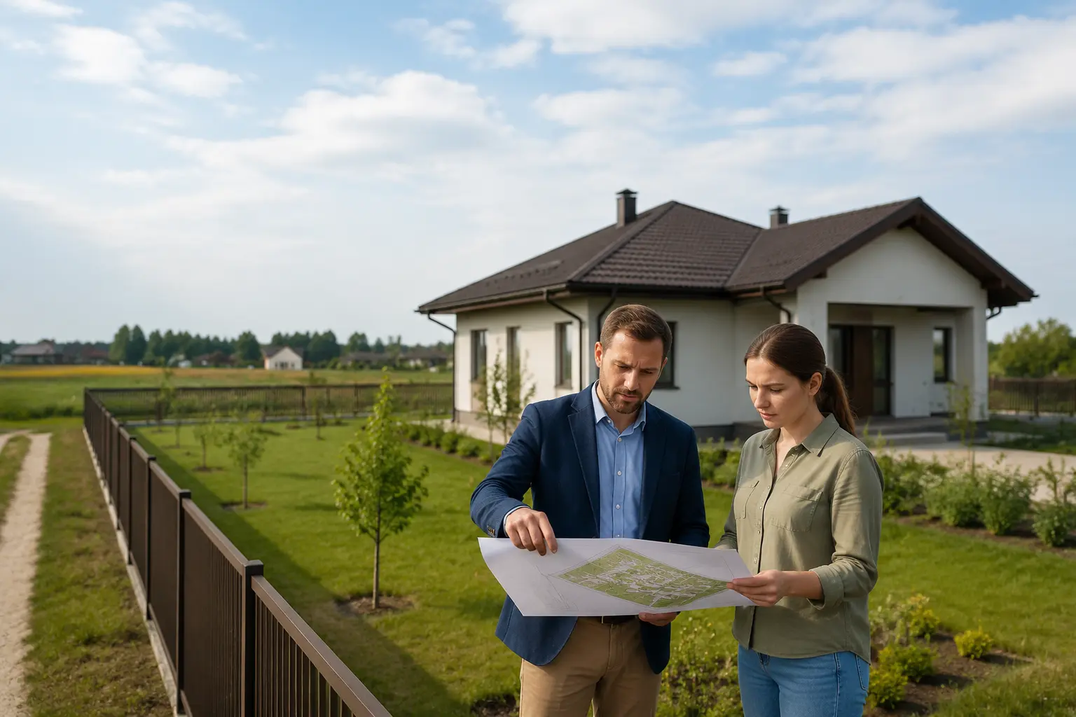 Ілюстрація до матеріалу «Продаж будинку разом із земельною ділянкою»