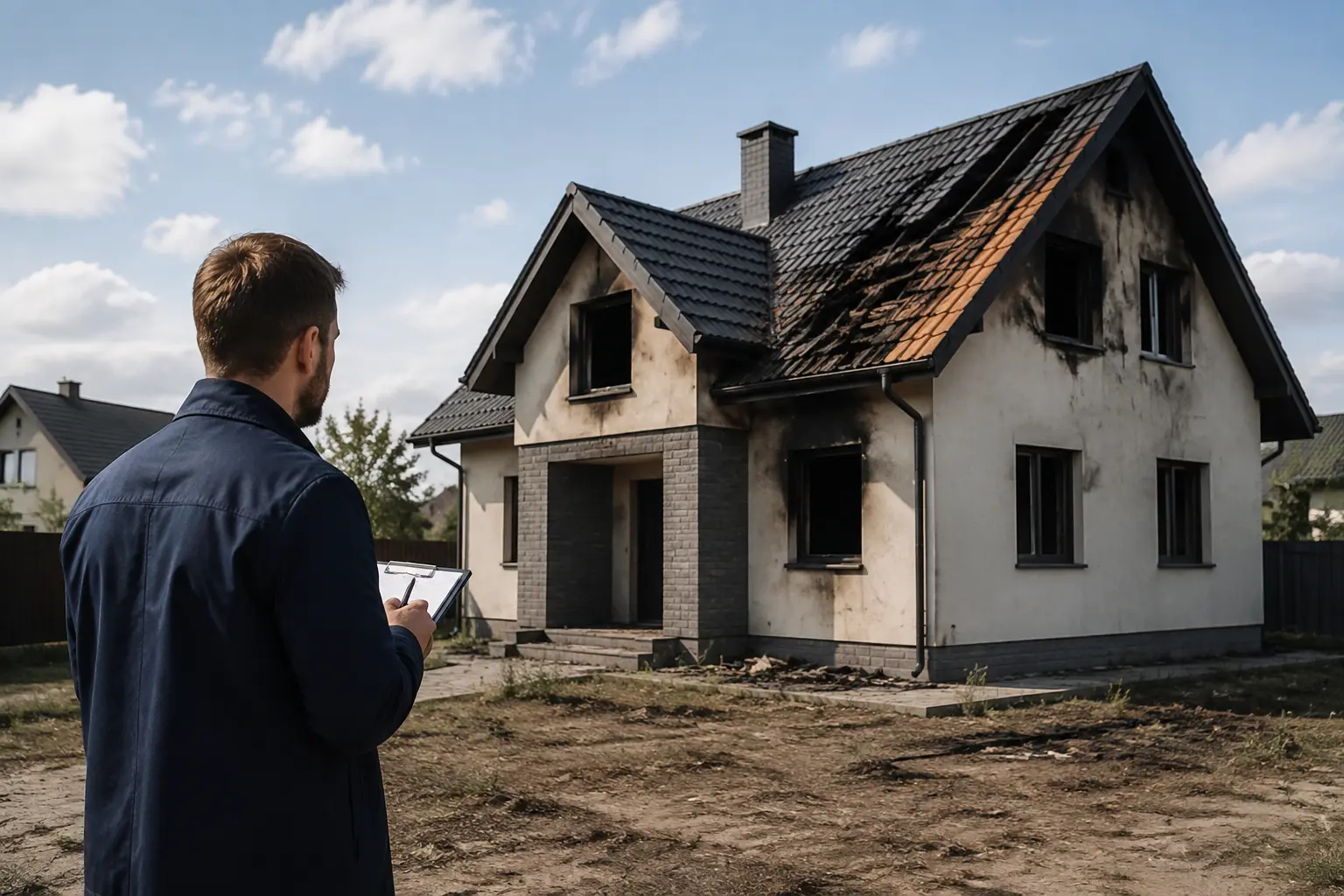 Ілюстрація до матеріалу «Викуп будинку, пошкодженого пожежею, обстрілом або стихією»