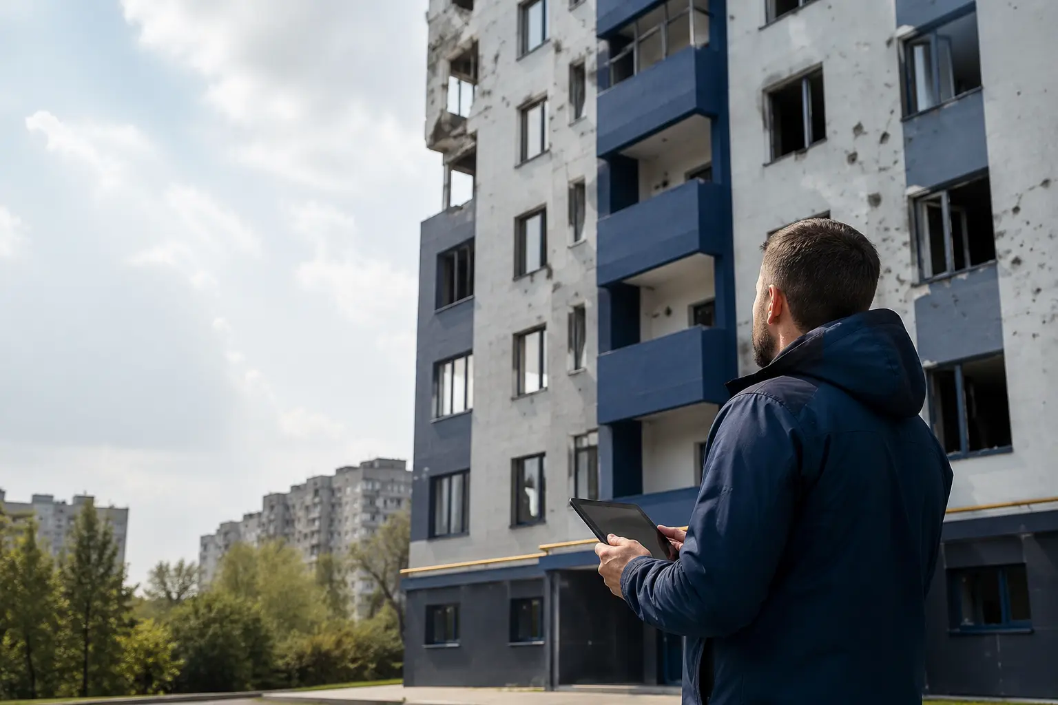 Ілюстрація до матеріалу «Викуп пошкодженої війною нерухомості»